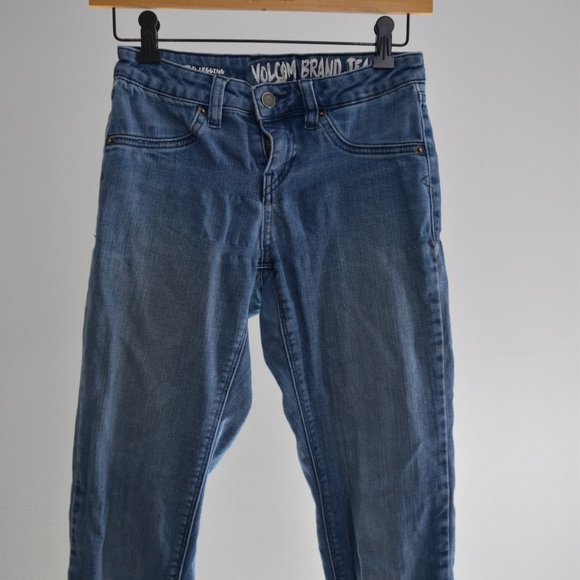 Volcom Brand Jeans Liberator Legging - Vintage - Picture 1 of 15
